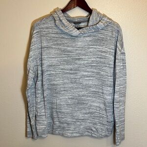 Eddie Bauer Grey Pullover Hoodie Sweatshirt